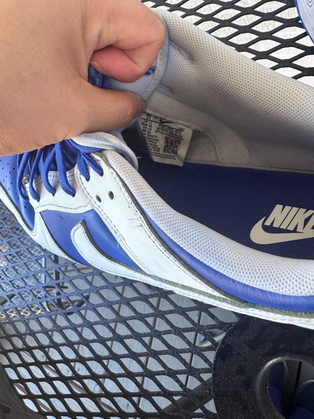 ✨ 🔥 NIKE Dunk Low Polar Blue ✨ Mens 12 - EUC/Authentic - Picture 7 of 9